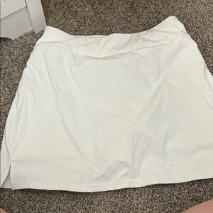 Chic White A-Line Women's Skirt